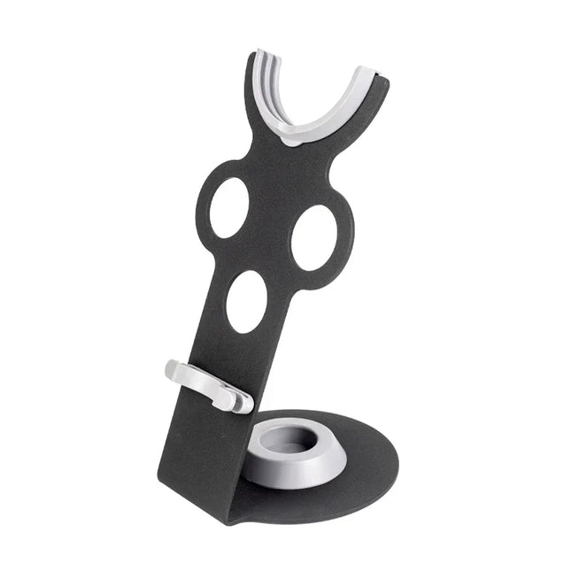 Hair Dryer Holder Stand - Upgraded Black Stand Stores 5 Attachments Attachments Counter Storage Rack for Dyson