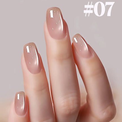 ZH Autumn And Winter Nails Toe Selling Whitening Glass Bead Cat Eye Gel Nail Polish Black Nails Nail Art Grey Cat Eye Nail Glue