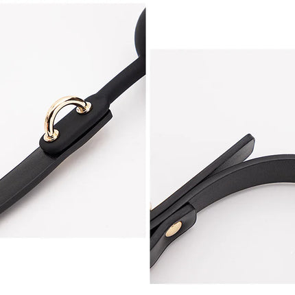 Black Silicone Mouth Gag Ball Adjustable Belt Mouth Sex Toys For Adult SM Games Sexy Shop Erotic Accessories Flirting toys ﻿