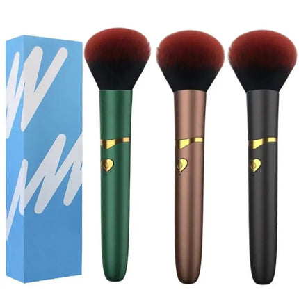 Electric Makeup Brush, USB Rechargeable Cosmetic Brush 10 Gear Vibration Makeup Brush For Liquid Powder Blusher Concealer