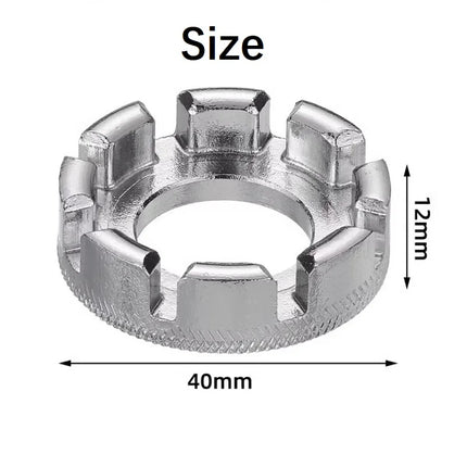 Bicycle Spoke Wrench High Hardness Steel Mini Portable Durable Adjustment Tool for MTB Road Bike Wheel Maintenance Cycling