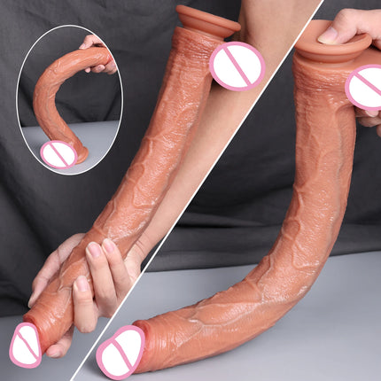 Super Long Soft Penis Realistic Silicone Dildo Butt Plug Prostate Massager Vagina Anal Dildos Cup Adult Sex Toys For Women Men