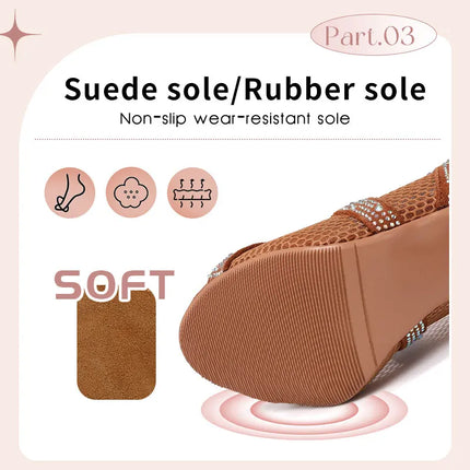 SWDZM Women Dance Boots Full Rhinestone Jazz Latin Dance Shoes Shining Dancing Boots Sexy Thin Heels Women Ladies Dancing Shoes