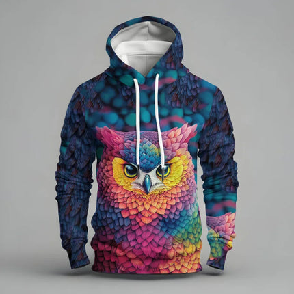 Funny Animal Pattern Hoodies 3D Print Men Women Hooded Sweatshirts Y2k Pullovers Tracksuit Male Top Clothing hoodies for man