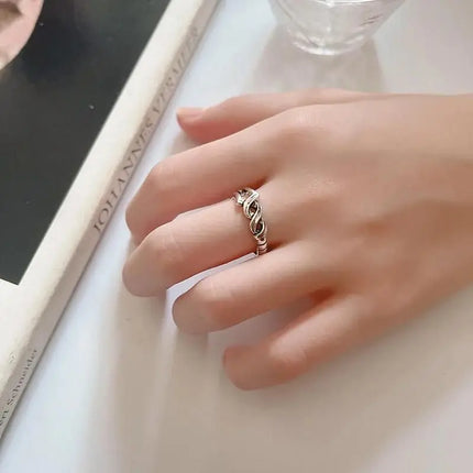 Anime Spear Of Longinus Ring Vintage Unisex Adjustable Opening Cosplay Rings Party Jewelry Accessories Gifts