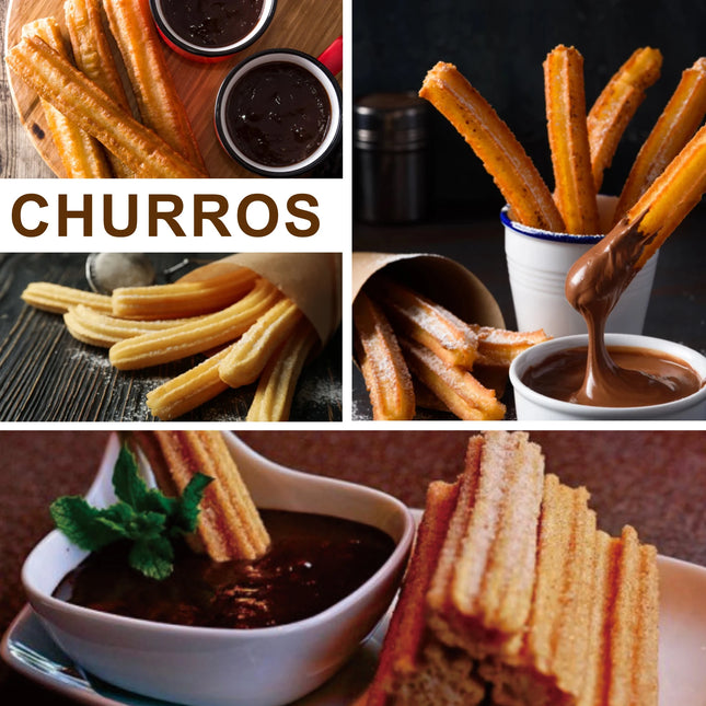 Spain Churros Electric Sandwich Maker 1400W Cooking Kitchen Appliances Breakfast Waffles Machine Non-stick Iron Pan Sonifer