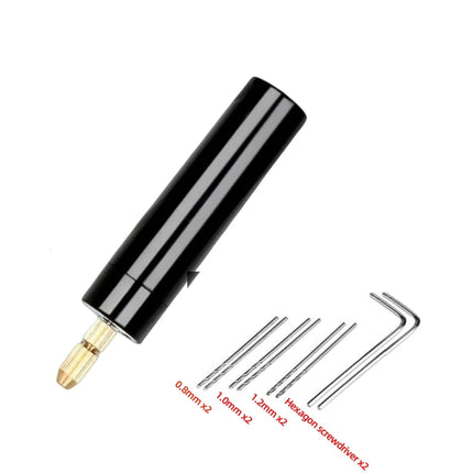 Handheld Mini Electric Drill, DIY, USB Electric Drill Tools for Epoxy Resin Jewelry Making, Wood Craft, Engraving Pen Tool