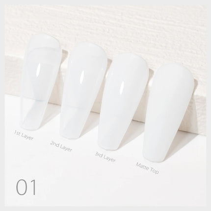 9ml CANNI Nail Gel Polish HEMA FREE TPO FREE French Nail Design Rubber Base Gel Builder Nail Gel In Bottle Semi Permanent Gel