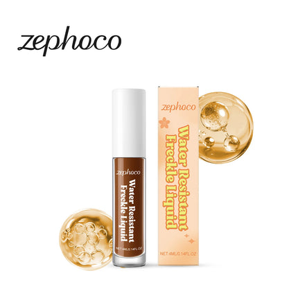 Zephoco Water Resistant Freckle Liquid Long Lasting Simulation Spot Fake Dot Quick Dry Natural Waterproof and Sweat Proof Makeup