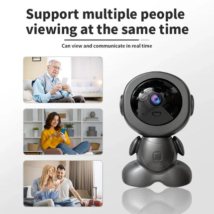 8MP Wifi Security Camera Indoor HD Baby Monitor Smart Home Two Way Audio Tracking Night Night Vision Robot PTZ IP Cameras