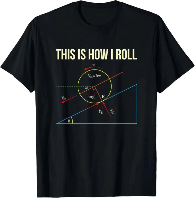 Quantum Physics Student Science T-Shirt Custom Printed Graphic T Shirts Women's T Shirt Camiseta Casual Short Sleeve
