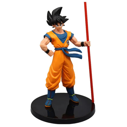 Anime Figure Dragon Ball Son Goku Super Saiyan 22cm Goku DBZ Action Figure Model Gifts Collectible Figurines for Kids