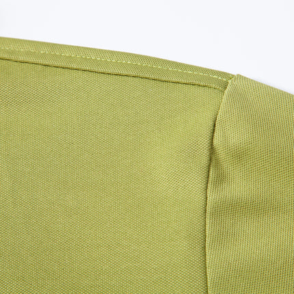 2025 New Men's Short Sleeve Solid Color Polo Shirt Breathable Comfortable Elastic Top New Arrivals Casual Business Style