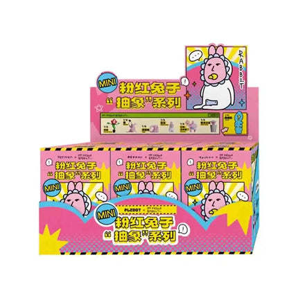 2025 Hot Pink Rabbit Blind Box wacky abstract Series Mysterious Box Toys Cute Fashion Action Figures Cartoon Decor Surprise Gift