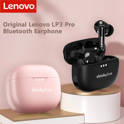 Lenovo LP3 Pro TWS Wireless Bluetooth 5.3 Earphones HIFI Sound Noise Reduction Headphones Gaming Sports Headset with Mic Earbuds