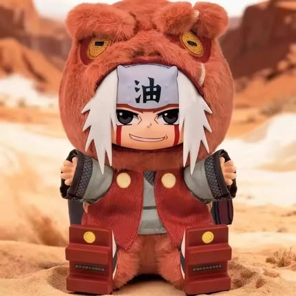 En Stock genuino TOPTOY EAKI Naruto sentado fiesta Konohagakure San'in Jiraiya Orochimaru Tsunade Linda caja ciega de peluche ju