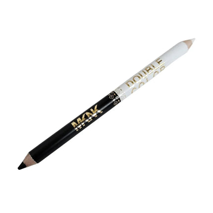 Mulitfuntional Two-Tone Black White Wood Eyeliner Pencil Pearl Highlighter Makeup Pen Brown Eyebrow Draw Lower Eyelash Cosmetics