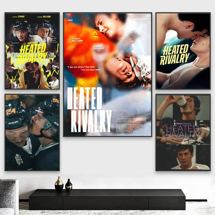 TV Series H-Heated Rivalry Poster Elegant And Affordable Wall Art Stickers For Dormitory Living Room And Bedroom Spaces