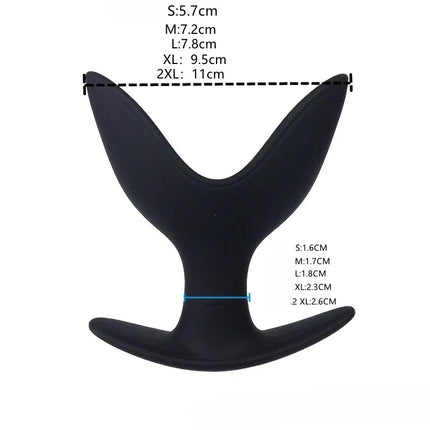 Anchor Flared But Butt Plug Dilator,Silicone Anal Sex Toys,Open Wide Analplug Buttplug Butplug,Anus Ass Expander Expansion