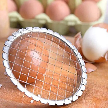 1/2/3Pcs Stainless Steel Grid Egg Slicer Cutter For Potato Mushroom Fruit Vegetable Salad Cutting Kitchen Tool