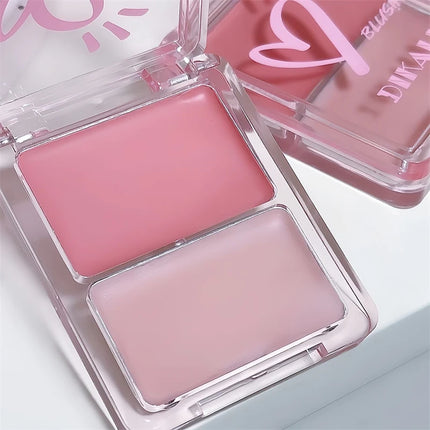 Water Light Peach Cream Blush Milk Pink Cream Natural Cheek Tint Brighten Waterproof Face Contouring Orange Blush Palette Makeup