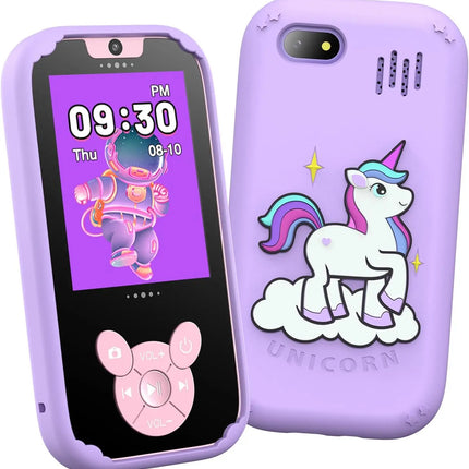 Upgrade Kid Smart Phone Toy 2.8 Inch Touch Video recording Music Player 16 Games Baby Phone for Children Brithday Gifts