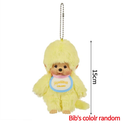 Monchhichi Plush Keychain Bag Hanging Accessories Kawaii Keychains Monkiki Doll Hanging Pendants Collection Birthday Gift モンチッチ