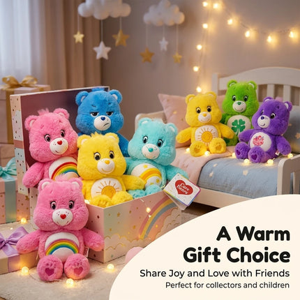 Care Bears 33cm Plush Stuffed Animal Cartoon Doll Children Soothing Comfort Toy Perfect Birthday Holiday Present Home Ornament