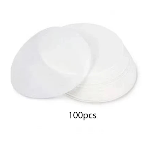 Circular Burger Mold Burger Press Non-stick Meat Pie Machine Home Food Mold Kit Small Tool with 100 Meat Pie Paper