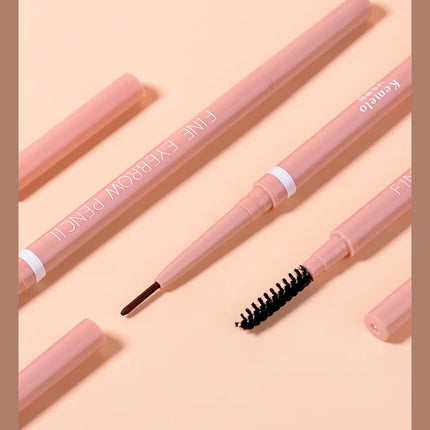 1.5mm Ultra Fine Double-Ended Eyebrow Pencil (Kemelo) Waterproof Sweat-proof Long Lasting Professional Eye Makeup For Women