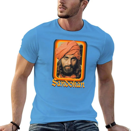 Sandokan TV Shows T-Shirt Blouse Tops Short Sleeve Tee Plus Size Tops Anime Shirts Men