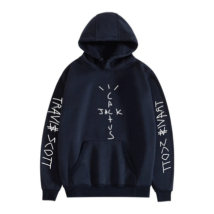 2024 New Spring and Autumn Men's Leisure Outgoing Sports and Fitness Hoodie Printed Leisure Loose Hooded Plush Couple Sweater