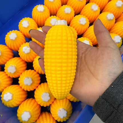DIY Handmade Realistic Corn Slow Rebound Squishy, Super Soft Fidget with Inner Blocks Crisp Sound for Adult Stress Relief & Gif