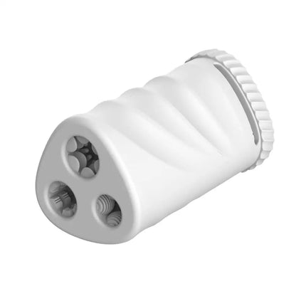 Realistic 3 Hole Masturbator Cup Super Tight Suction Intense Stroking Sensation Stamina Trainer for Men Sex Toy