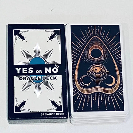 YES or NO Oracle DECKI Cards English Version 54pcs Get Quick Answers To Specific Questions Games Cards