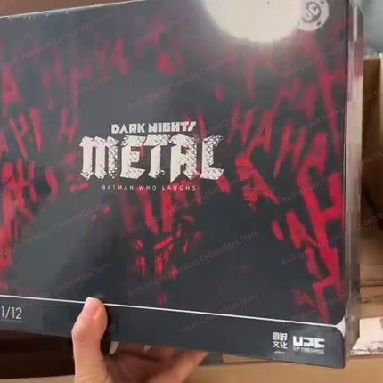 Original LPZZ UPFinegures Dark Nights Metal The Batman Who Laughs Laughing Bat  in Stock Anime Action Collection Figures Model