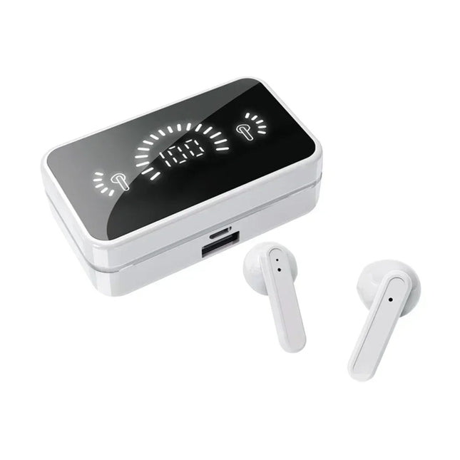 TWS Bluetooth-Compatible Earphones Stereo Sport Headset Waterproof Wireless Headphone apply to smartphones