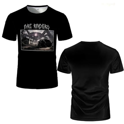 Don't Shoot ARC Raiders Graphic T-Shirt Unisex Trendy Streetwear Oversized Crew Neck Tops New Casual Men's Shirt For Gamers Gift