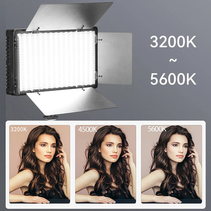 U600 LED Video Light Studio Light Kits Selfie Light Streaming Lights Camera Photographer Lamp For Tiktok YouTube Eyelash Lamp