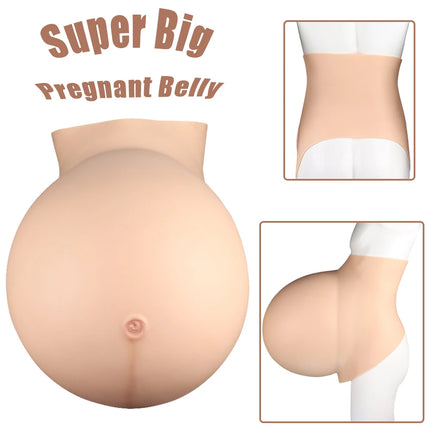 A-HCup Realistic Silicone Fake Chest Water Drop Breasts Form Cosplay Boobs for Drag Queen Sissy Crossdresser Transgender Shemale