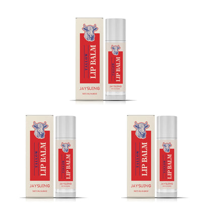 Tallow Lip Balm Ultra Nourishing Non-Greasy Softening Fade Lip Lines Remove Dark Anti-Cracking Moisturizing Lip Care
