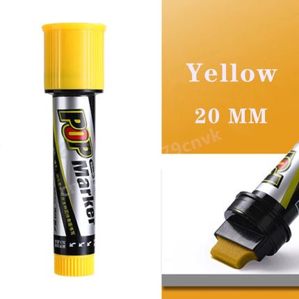 POP Waterproof Paint Permanent Sketch Graffiti Refillable Markers Pen Drawing Poster Manga Office School Art Stationery Supplies