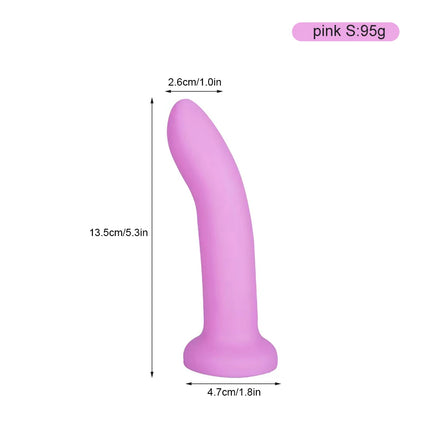 Finger Butt Anal Plug Vaginal/Anus Massage Masturbator Soft Smooth Finger Masturbation G-point Climax Fisting Dildo Adult Supply