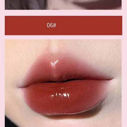 Crystal Jelly Lip Gloss Mirror Water Liquid Lipstick Moisturizing Long Lasting Sexy Lip Plumper Lip Tint Makeup Korean Cosmetics