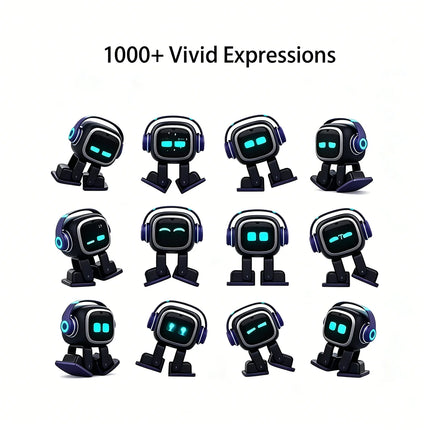 Emo Robot Voice Recognition Pet Robot AI Communication Intelligent Robot Electronic Toys Desktop Companion Robot For Kids Gift