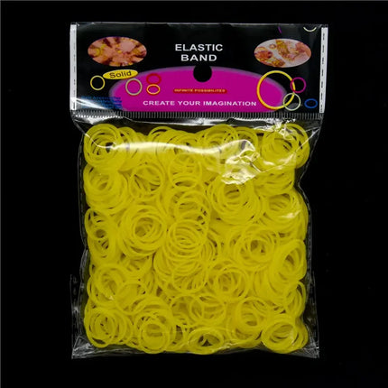 New Loom Rubber Bands Bracelet for Kids or Hair Rainbow Rubber Loom Bands Make Woven Bracelet DIY Craft Toys Christmas Gift