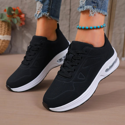 Running Shoes Womens Sneakers Light Thick Sole Woman Casual Sports Shoes Breathable Jogging Trainers Walking Tenis Ladies Shoes