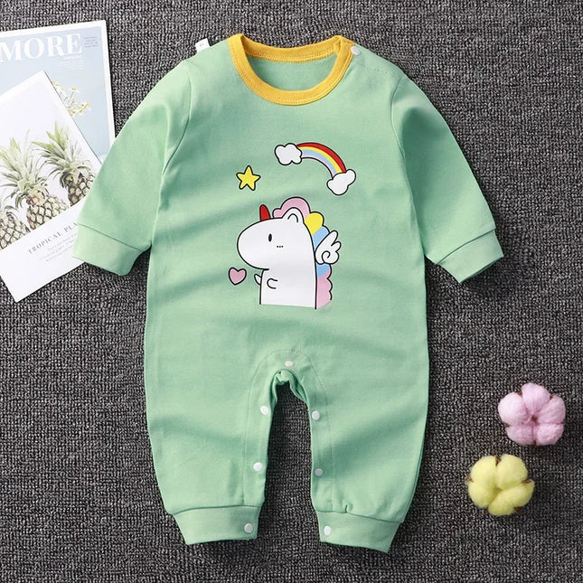 Kids Jumpsuit Baby Clothes Rompers Newborn Bodysuit Baby Clothing Boy Girl Items Cotton Toddler Sleepwear One Piece Outfit