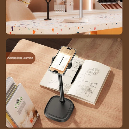 Adjustable Retractable Phone Stand For iPhone Xiaomi Huawei Redmi Live Broadcast Cell Phone Support Desk Stand Phone Accessories