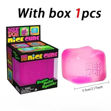 New Dr Pepper Squishy Toy Nee  Doh  Blind Box Stress Relief Soft Squeeze Fidget Cube for Adults Anxiety Sensory festival gift